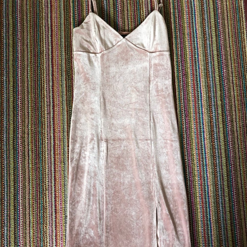 Dusty Pink Mini Dress